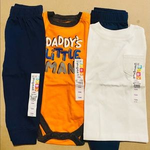 Baby boy clothes 2Tops 2Bottoms NEW